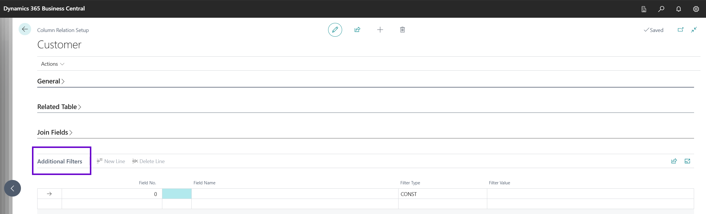 Additional Filters